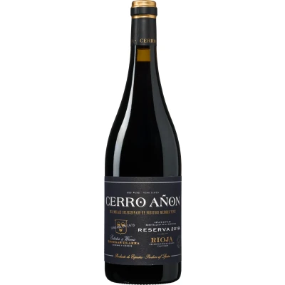Abbildung von 6 Flaschen Bodegas Olarra Cerro Anon Rioja DOC Reserva Rotwein Spanien