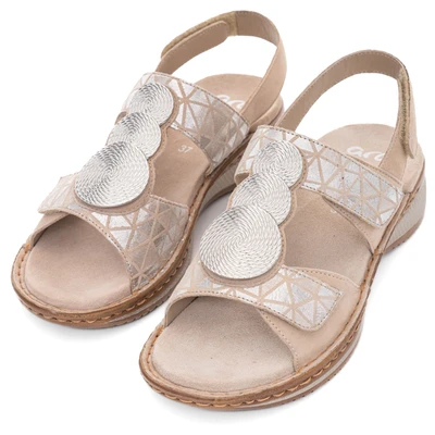Abbildung von Ara HAWAII Sandale, Sommerschuh, Sandalette, Keilabsatz, in Bequemweite G (weit)