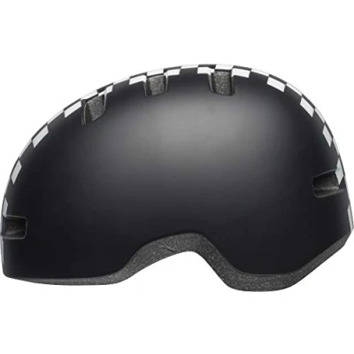 Abbildung von Bell Unisex Jugend Lil Ripper Fahrradhelme, Mat Black/White Checkers, Einheitsgröße