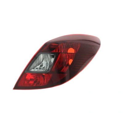 Abbildung von ALKAR 2220421 Rückleuchte rechts PY21W, W16W schwarz Gehäuse mit schwarzem Innenteil ohne Lampenträger OPEL: Corsa D Schrägheck (S07) 1.2, 1.3 CDTI