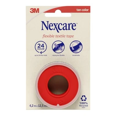 Abbildung von Nexcare Flexible Textile Tape 4.2mx12.5mm 1 P