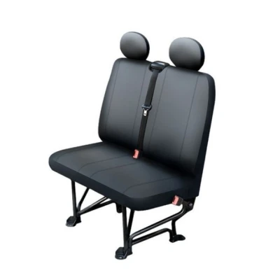 Abbildung von CARPASSION BUS II Eco Practic 30202 Sitzschonbezug schwarz Leder vorne MERCEDES BENZ: Sprinter 3.5 T Pritsche/Fahrgestell