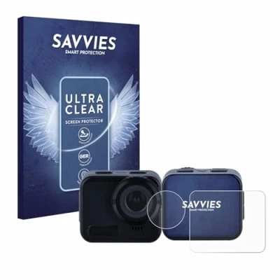 Abbildung von Savvies 18 Stück Schutzfolie für Rollei 9s Cube Displayschutz Folie Ultra Transparent