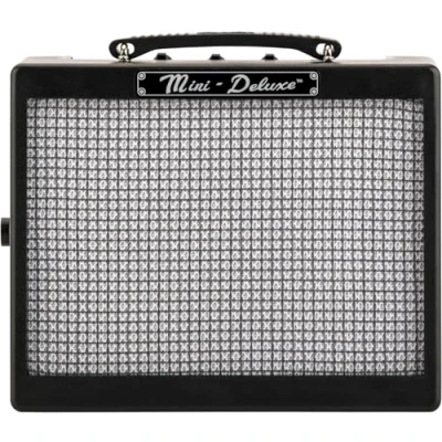 Abbildung von Fender MD20 Mini Deluxe Gitarrenverstärker, 1W Verstärker für E Gitarren, 9V