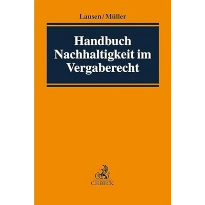Abbildung von Handbuch Nachhaltigkeit im Vergaberecht (C.H. Beck Vergaberecht)