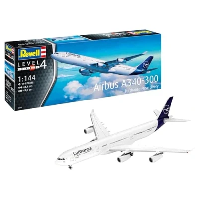 Abbildung von Revell® Modellbausatz 03803 Airbus A340 300 Lufthansa&quot; N