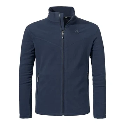 Abbildung von Schöffel Herren, Fleece Jk Style Qutang MNS, warme Outdoor Fleecejacke mit 2 Wege Stretch aus recyceltem Material, leicht und schnell trocknend, navy blazer, 50