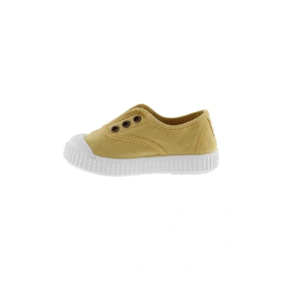 Abbildung von Victoria Shoes Slipper für Kinder, Größe: 26, Yellow Schuhe