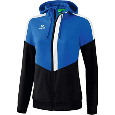 Abbildung von Erima Präsentationsanzug Damen Squad Tracktop Jacke mit Kapuze