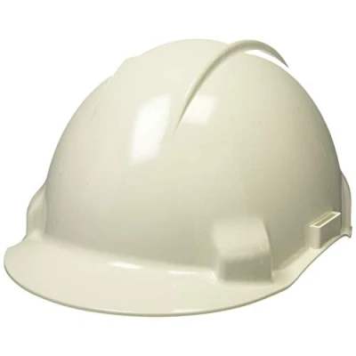 Abbildung von 3M G31NUW G3001 Schutzhelm mit Uvicator, unbelüftet, Ratsche und Kunststoffschweißband, Weiß