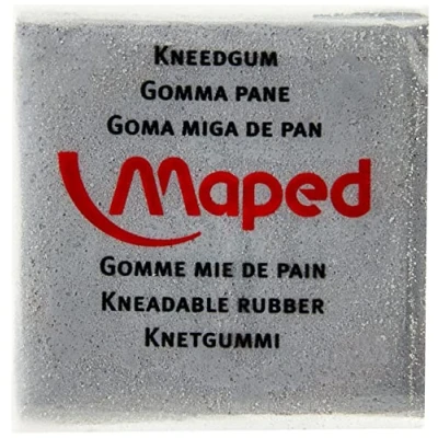 Abbildung von Maped M010450 Knetradierer mit Schutzfolie, grau