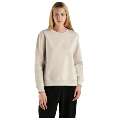Abbildung von Calvin Klein Jeans Institutional Graphic Crewneck Sweatshirt, Damen, Größe: Small, Moonbeam