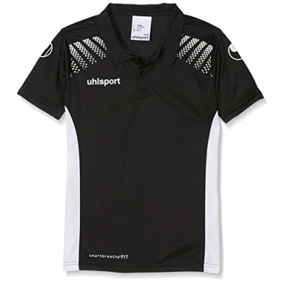 Abbildung von uhlsport Herren Goal Polo Shirt, Schwarz/Weiß, 140