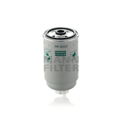Abbildung von MANN FILTER WK 842/2 Kraftstofffilter Anschraubfilter FIAT: Ducato II Pritsche/Fahrgestell, I Kastenwagen, Bus, VOLKSWAGEN: GOLF 1