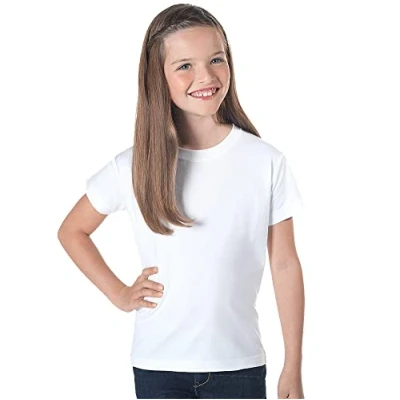 Abbildung von Baker Ross FX897 Dyo Kinder T Shirts (Alter 9 10) 2er Packung, weiße Baumwoll zum Personalisieren
