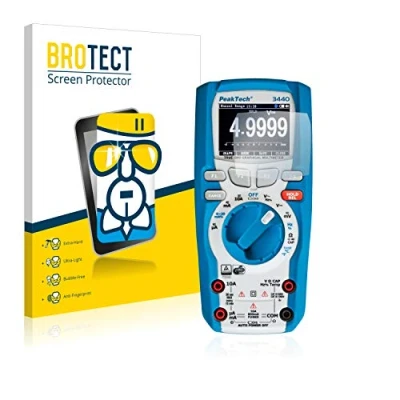 Abbildung von BROTECT Schutzglas für PeakTech 3440 Schutzfolie Panzer Folie Glas [Extrem Kratzfest 9H, Anti Fingerprint, Ultra Transparent]