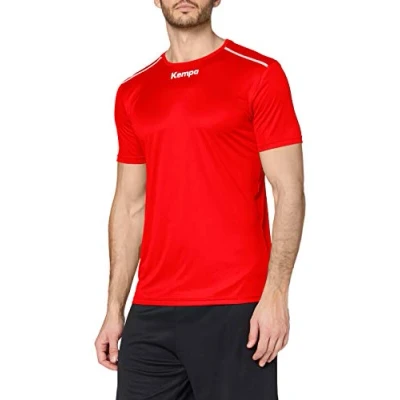 Abbildung von Uhlsport FanSport24 Kempa Handball Polyester Shirt Kurzarm Training Top Rundhals Kinder rot Größe 140