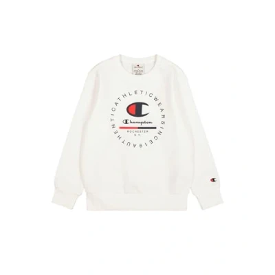 Abbildung von Champion Graphic Crewneck Unisex Sweatshirt für Kinder, Größe: 102/107, White