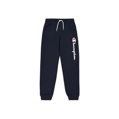 Abbildung von Champion Jungen Legacy Boy Big Logo Sweatpants Trainingshose, Blau (Bs501), 9 10 Jahre