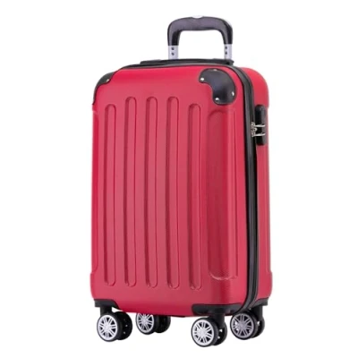 Abbildung von BEIBYE Hartschalen Koffer Trolley Rollkoffer Reisekoffer Handgepäck 4 Rollen (M L XL Set) (Chillired, M)