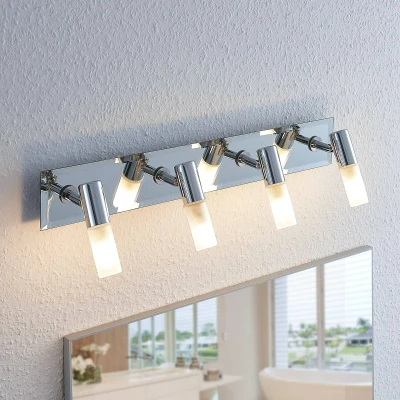Abbildung von Lindby Bad Strahler Zela, Länge 53 cm, chrom, 4 flammig