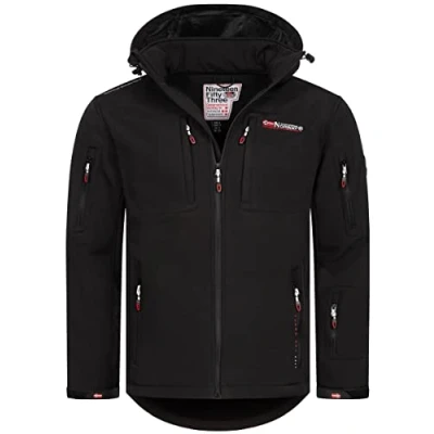 Abbildung von Geographical Norway Softshelljacke Herren Herbst Winter Jacke Softshell Outdoor Regen Übergangs