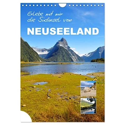 Abbildung von Erlebe mit mir die Südinsel von Neuseeland (Wandkalender 2025 DIN A4 hoch), CALVENDO Monatskalender