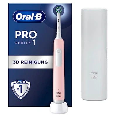 Abbildung von Oral B Elektrische Zahnbürste PRO Series 1, Aufsteckbürsten: 1 St., Drucksensor