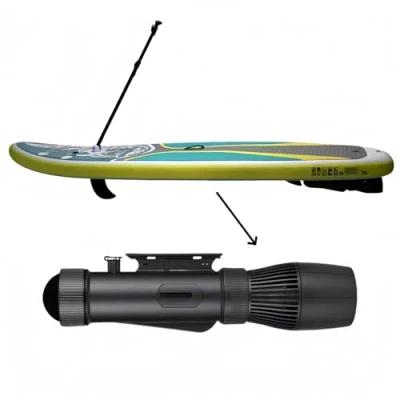 Abbildung von Elektrischer Unterwasser Scooter, 500 W, 40 m freies Tauchen, Schnorcheln, Seescooter, bürstenloser Motor, 60 Minuten, abnehmbarer Akku, Wasserroller für Pool (CM7 1Pro)