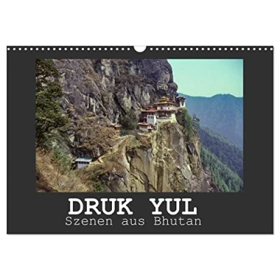 Abbildung von Druk Yul Szenen aus Bhutan (Wandkalender 2025 DIN A3 quer), CALVENDO Monatskalender