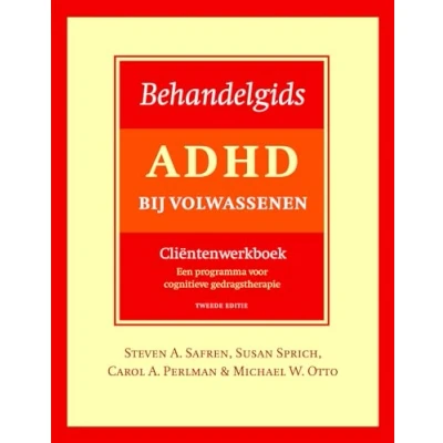Abbildung von Behandelgids ADHD bij volwassenen, cliëntenwerkboek: een programma voor cognitieve gedragstherapie