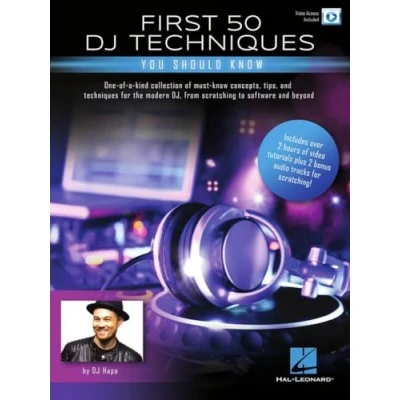 Abbildung von First 50 DJ Techniques You Should Know (Hal Leonard)