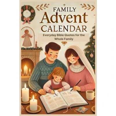 Abbildung von Biblical Advent Calendar for Families: Daily Bible Verses, Prayers, and Christmas Activities Kids Parents: A 24 Day Journey of Faith with ... Drawing the Seaso
