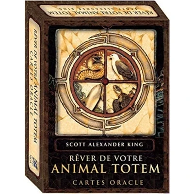 Abbildung von Coffret Rêver de votre animal totem: Cartes oracle