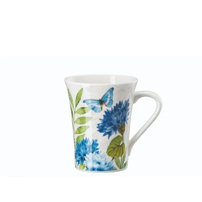Abbildung von Hutschenreuther Nora Big Flowers Kornblume Becher mit Henkel