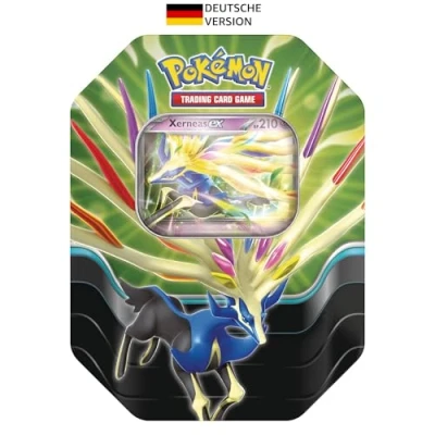 Abbildung von AMIGO Sammelkarte Tin Box Xerneas Pokemon Sammel Karten Kollektion deutsch