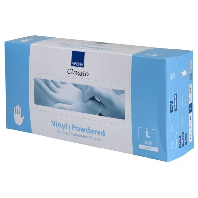 Abbildung von Vinyl Handschuhe puderfrei large
