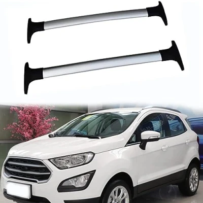 Abbildung von Auto Dachträger Dachreling für Ford Ecosport 2013 2014 2015 2016 2018 2019 2017 2020, Dach Gepäckträger aus Aluminium,Silver