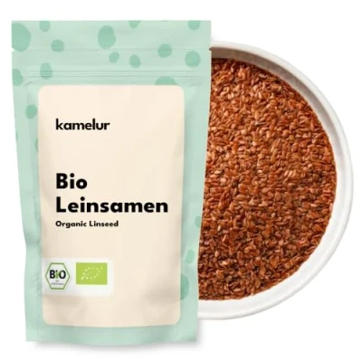 Abbildung von Kamelur Bio Leinsamen Ganz (2,5kg) Braun ohne Zusätze