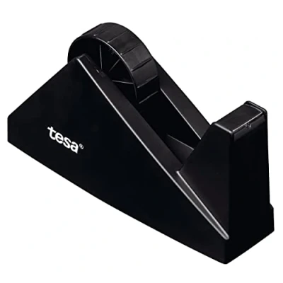 Abbildung von tesa Klebestreifen Tischabroller 57431 00000 02 Nr. 57431, bis 25mmx 6m, schwarz