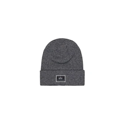 Abbildung von Alpha Industries X FIT Unisex Mütze, Größe: One Size, Charcoal heather