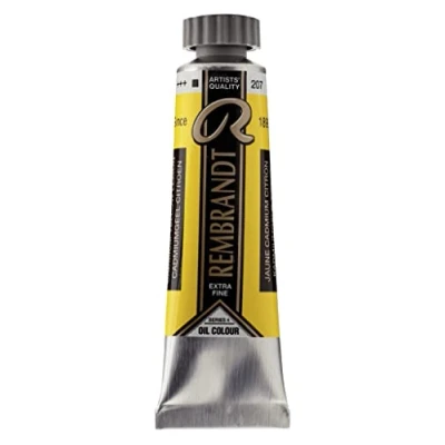 Abbildung von Rembrandt Ölfarbe Kadmiumgelb Zitrone 207 15 ml Tube Extrafeine Qualität Hohe Lichtechtheit