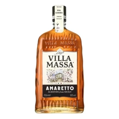 Abbildung von Villa Massa Amaretto (1x0,7l) 30% vol., aus echten sizilianischen Mandeln, süßer und weicher Mandellikör mit exquisiten Zutaten,mit Marzipannuancen, pur oder Eis genießen
