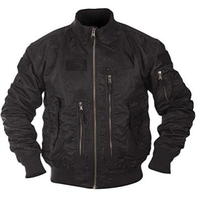 Abbildung von Mil Tec Unisex US Tactical Jacke, Schwarz, L EU