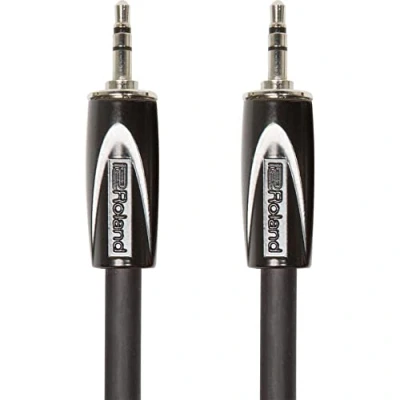 Abbildung von Roland Black Serie Stereo Verbindungskabel 3,5 mm TRS Klinke, Länge: 3m RCC 10 3535