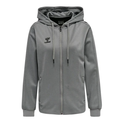 Abbildung von Hummel Hmlcore Sweatjacke, Damen, Größe: XL, Grey melange