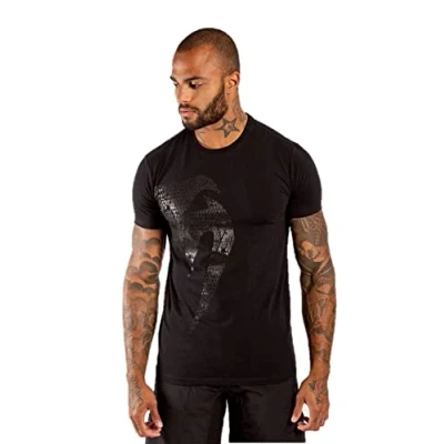 Abbildung von Venum Herren T shirt kæmpe shirt, Schwarz / Schwarz, S EU