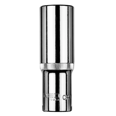 Abbildung von NEO TOOLS 08 469 Steckschlüsseleinsatz 1/2 19 mm Chrom Vanadium Stahl Sechskant