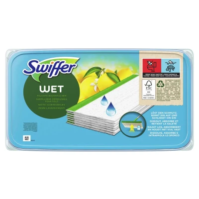 Abbildung von Swiffer Wet Wischtuecher 12er Fussbodenreiniger