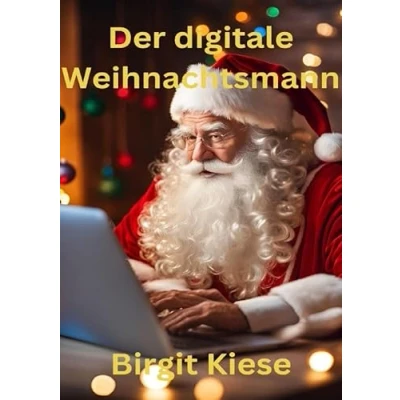 Abbildung von der digitale Weihnachtsmann: Eine festliche Geschichte im Zeitalter Technik